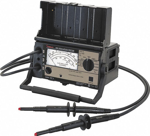 Megohmmeter 250 to 5000V DC Analog