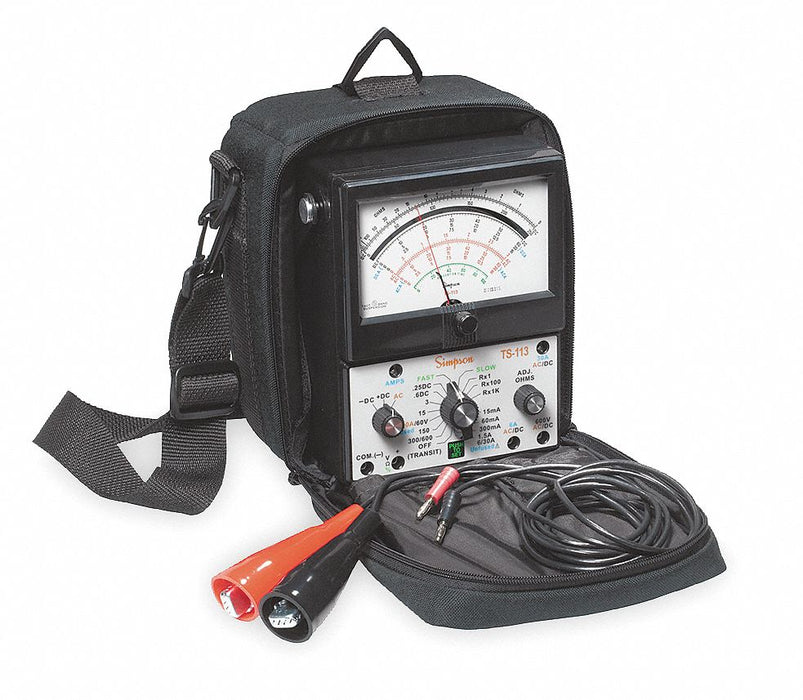 Analog Railroad Tester 600V 30A 6K Ohms