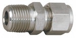 Strt ADPT SS Comp. 1/4 in MNPT 1/4 in