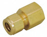 Strt Brass Comp. 3/8 in FNPT 1/2 in