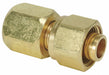 Strt Brass Flared 1/2 in MNPT 1/4 in
