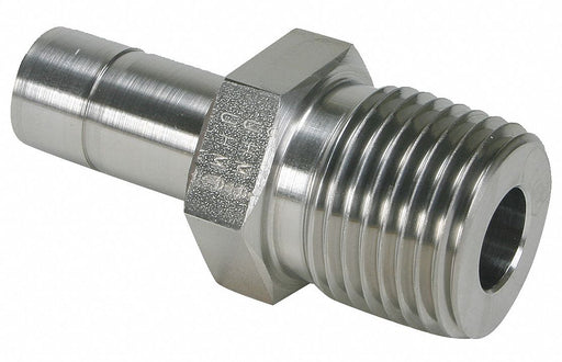 A-LOK End Adapter SS A-LOKxM 1/8In