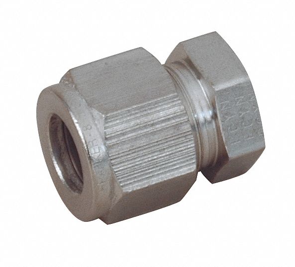 Cap Stainless Steel Compression 1 in
