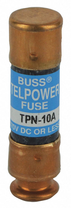 TelecomProtFuse Cyl 10A 170VDC TPN