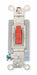Wall Switch Red 15A Back Side SnglPole