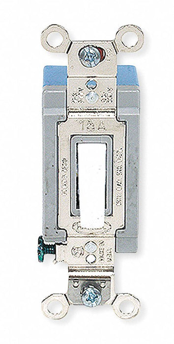Wall Switch Wht 15A Back Side SnglPole