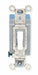 Wall Switch Wht 15A Back Side SnglPole