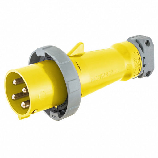 Pin and Sleeve Plug 100 A Yellow 4Pl