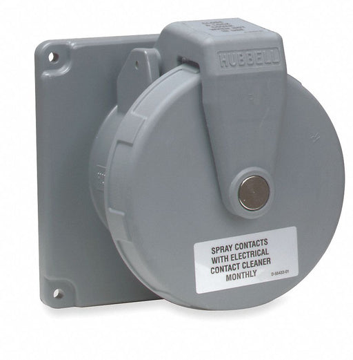 Pin and Sleeve Receptacle 100A 125/250V