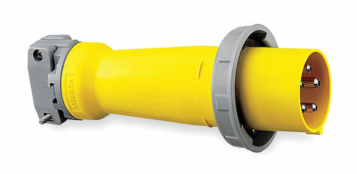 Pin and Sleeve Plug 100 A Yellow 3Pl