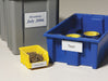 Label Holder Clear Smooth Slide-In PK25