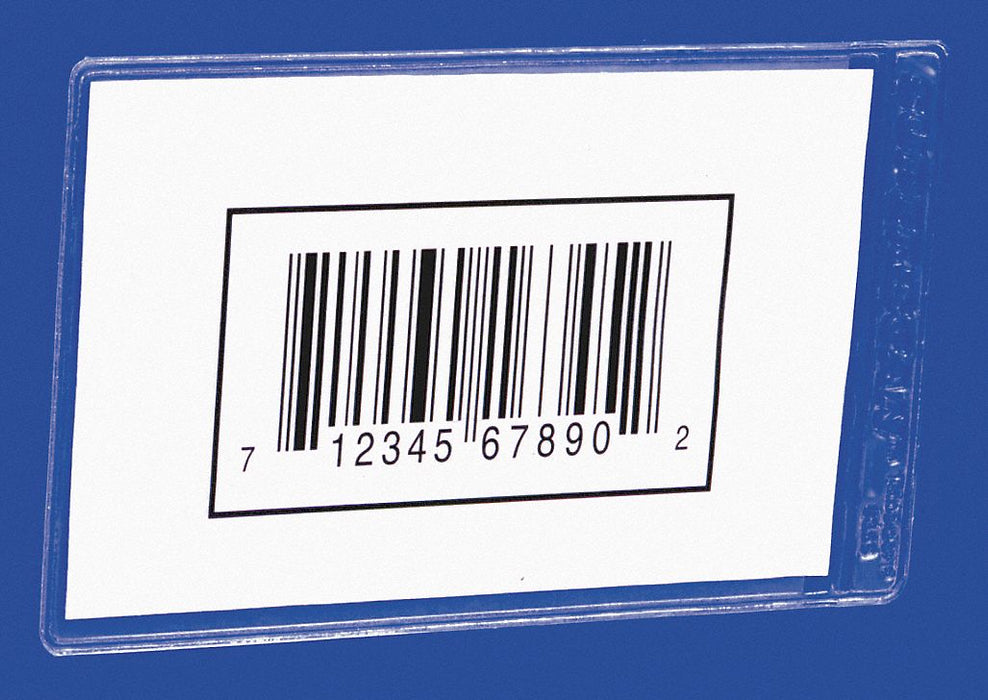 LabelHolder 6inL 4inW Clear PK25