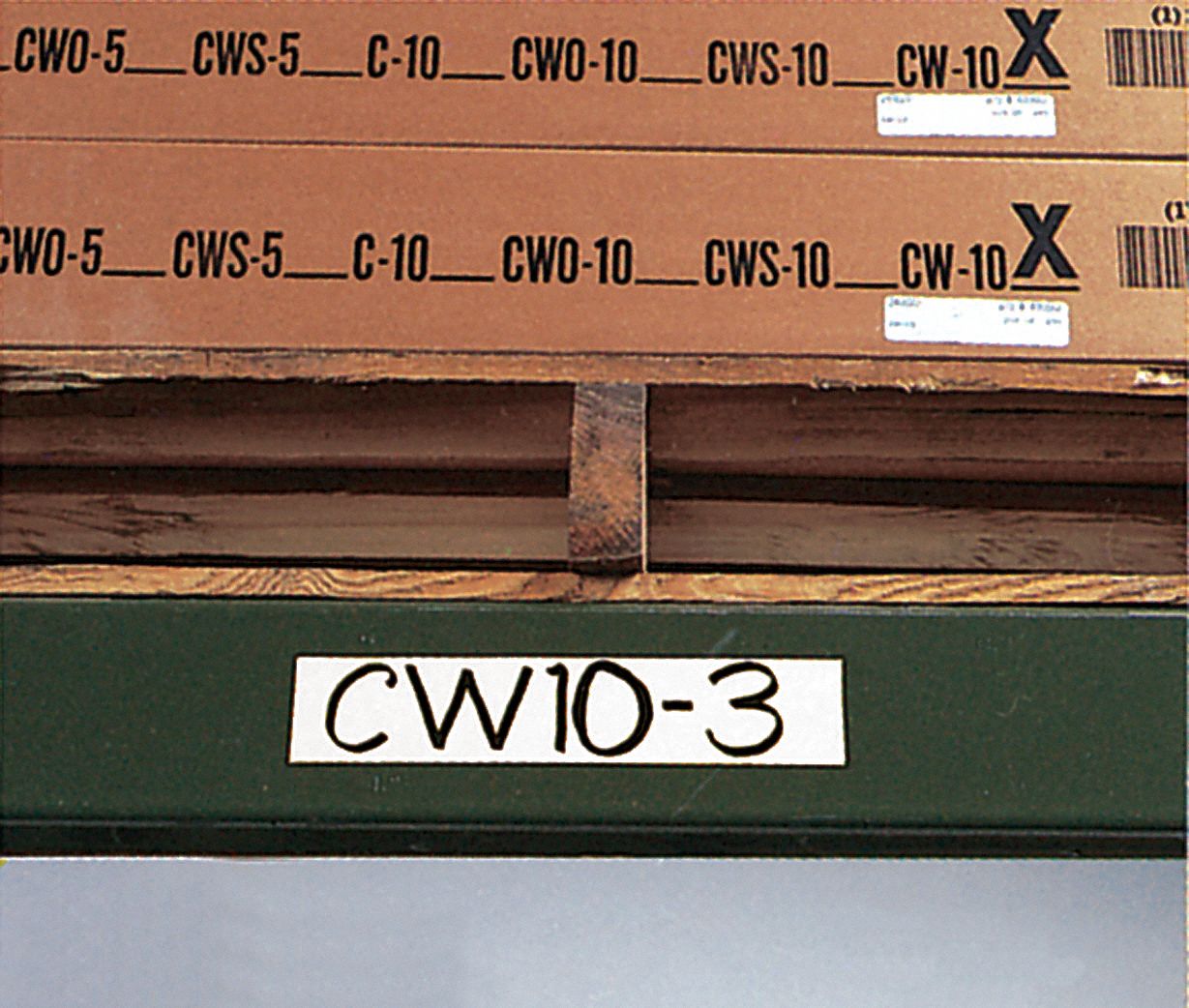 Write-On Tag White 12 in 1 in PK25