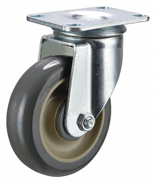 PlateCaster Swivel Polyurethane 6 3/16 H