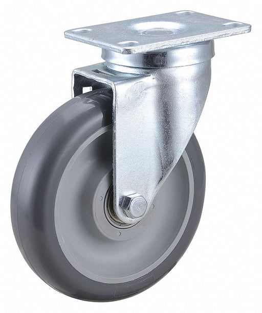 PlateCaster Swivel Polyurethane 6 3/16 H