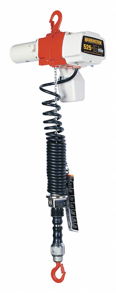 K8767 Electric Chain Hoist 2000 lb cap.