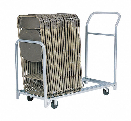 Folding/Stacked Chair Cart 50-3/4 x 22 
