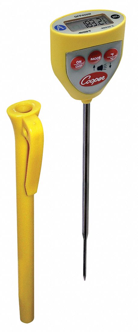 Digital Pocket Thermometer 4-5/8 in L