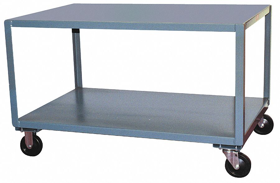Mobile Table 2400 lb 61 in L 31 in W