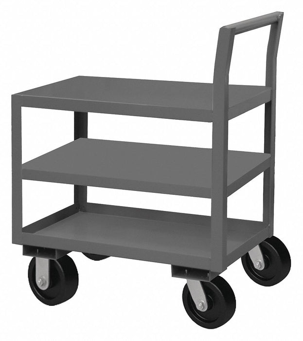 Low-Profile Utility Cart 4 800 lb Steel
