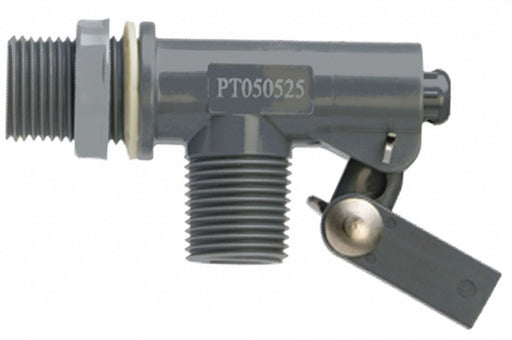 Float Valve 1/2 In PVC Bulkhead Mount
