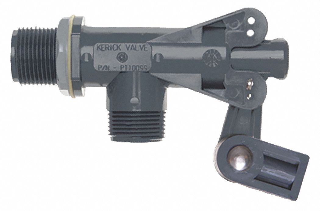 Float Valve 1 In PVC Bulkhead Mount