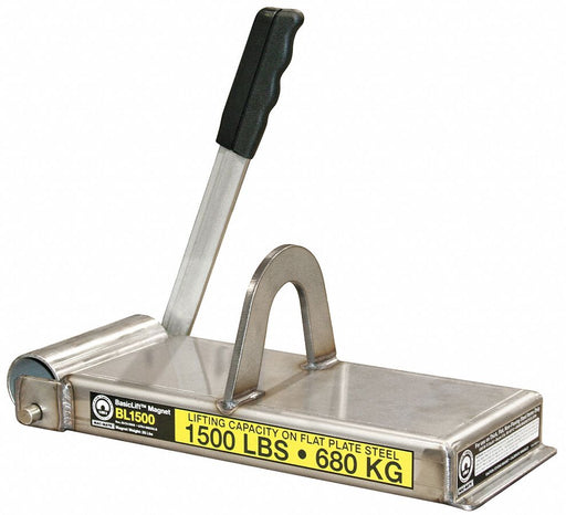 Lifting Magnet 1 500 lb Flat Cap. 10 L