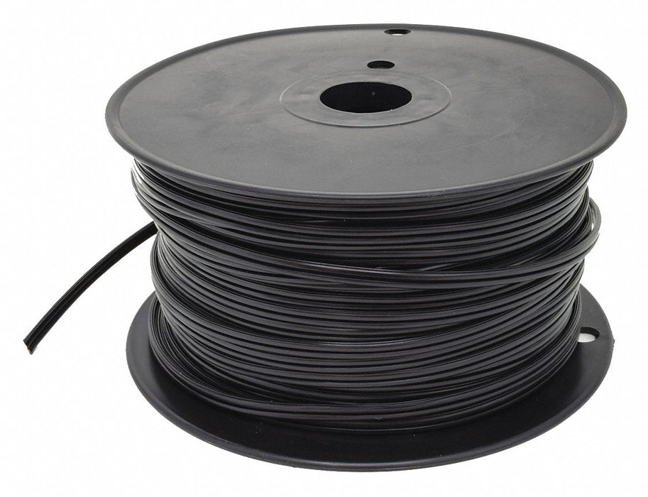 Lamp Cord 2 Cond 18AWG SPT-1 Blk 250ft