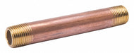 Nipple Red Brass 1 1/4 x 1 5/8 