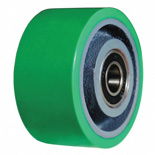 Caster Wheel 4 dia 750 lb Green