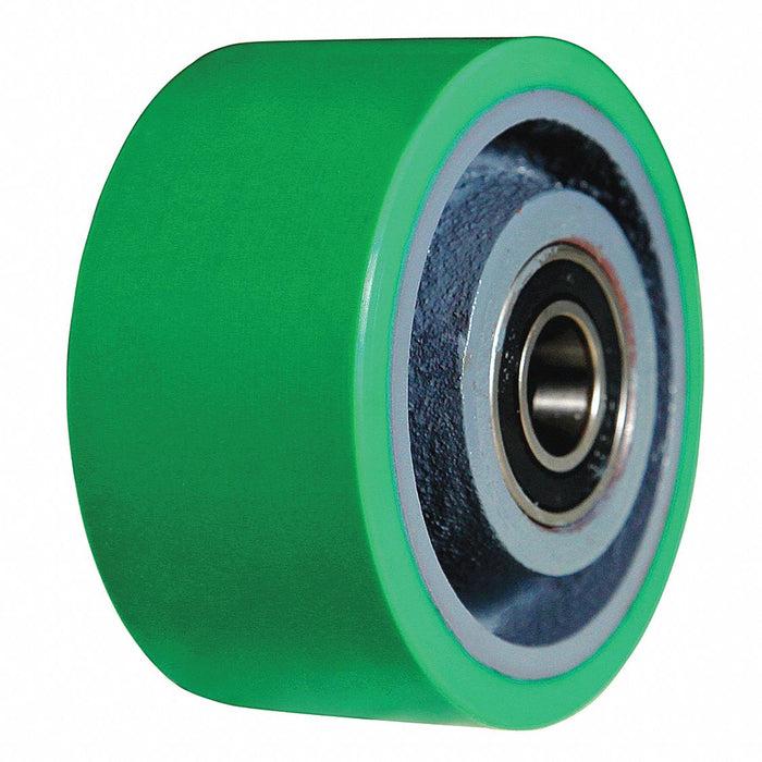 Caster Wheel 4 dia 750 lb Green