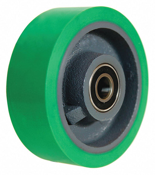 Caster Wheel 6 dia 1 200 lb Green