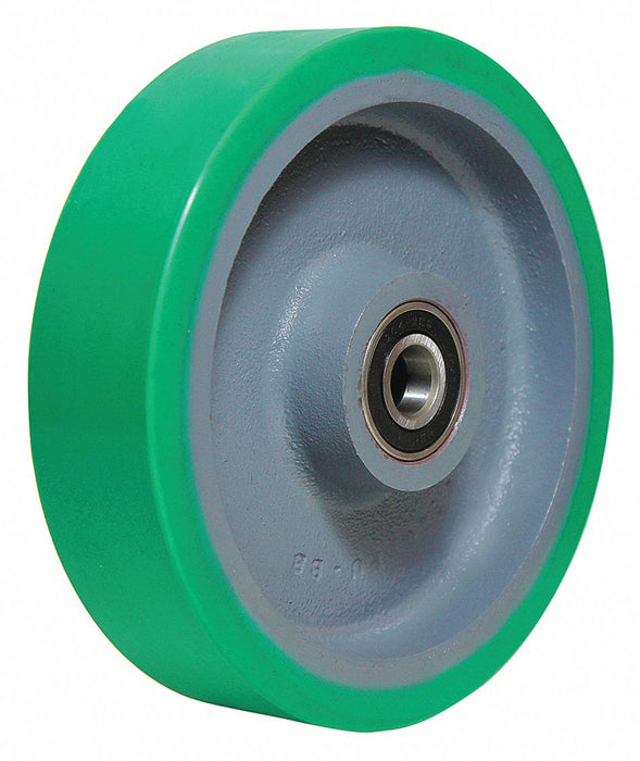 Caster Wheel 8 dia 1 500 lb Green