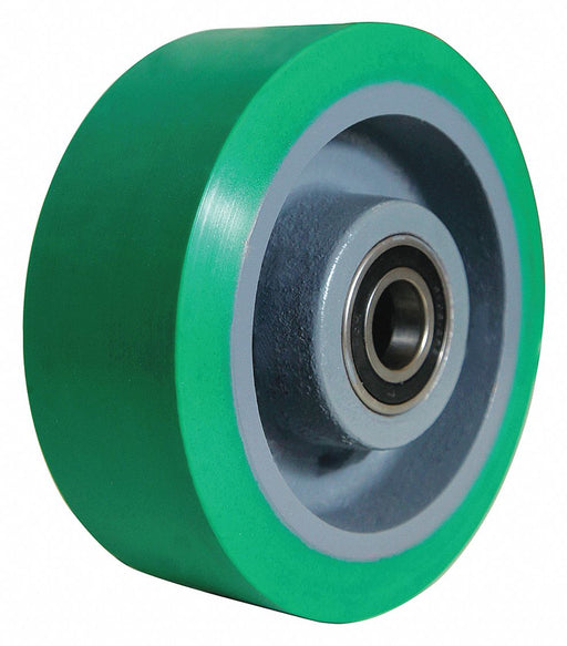 Caster Wheel 8 dia 2 500 lb Green