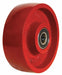 Caster Wheel 6 dia 1 400 lb Red