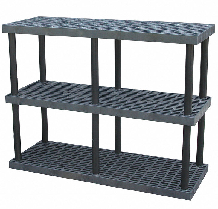 PlstcShelf 24inx51inx66inShlfLdCp 1390lb