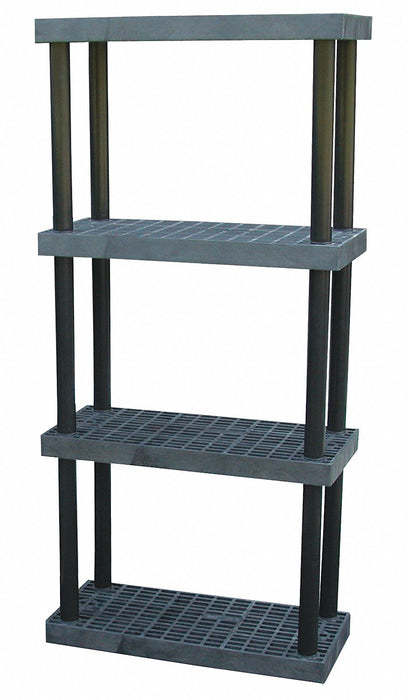 Plstc Shelf 16inx75inx36inShlfLdCp 160lb