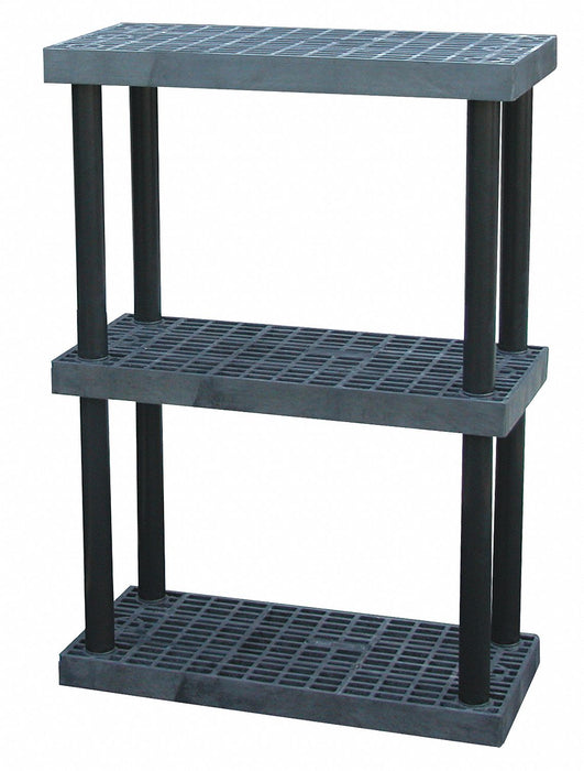 Plstc Shelf 16inx51inx36inShlfLdCp 160lb