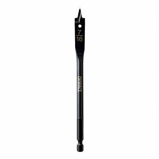 Spade Bit Dia 7/16 Shank Hex 1/4