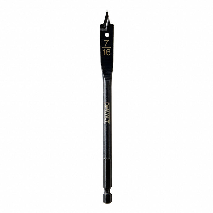 Spade Bit Dia 7/16 Shank Hex 1/4