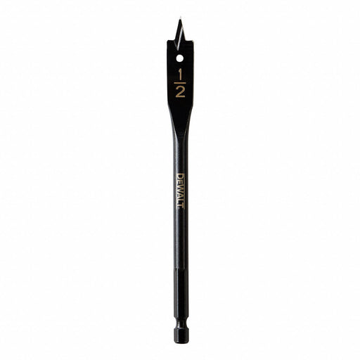 Spade Bit Dia 1/2 Shank Hex 1/4