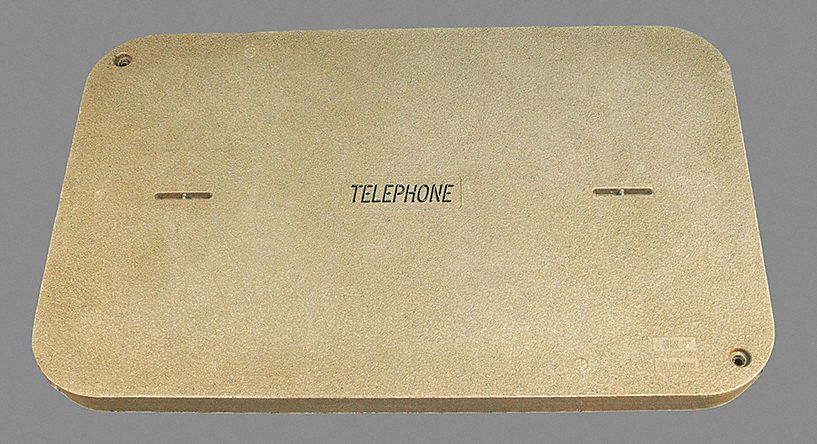 Underground Enclosure Cover Depth 3 In.