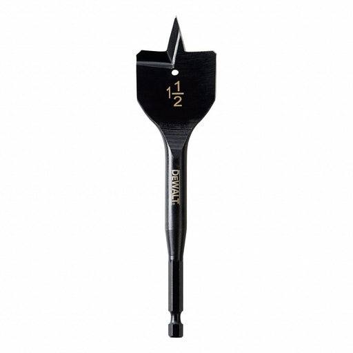 Spade Bit Dia 1 1/2 Shank Hex 1/4
