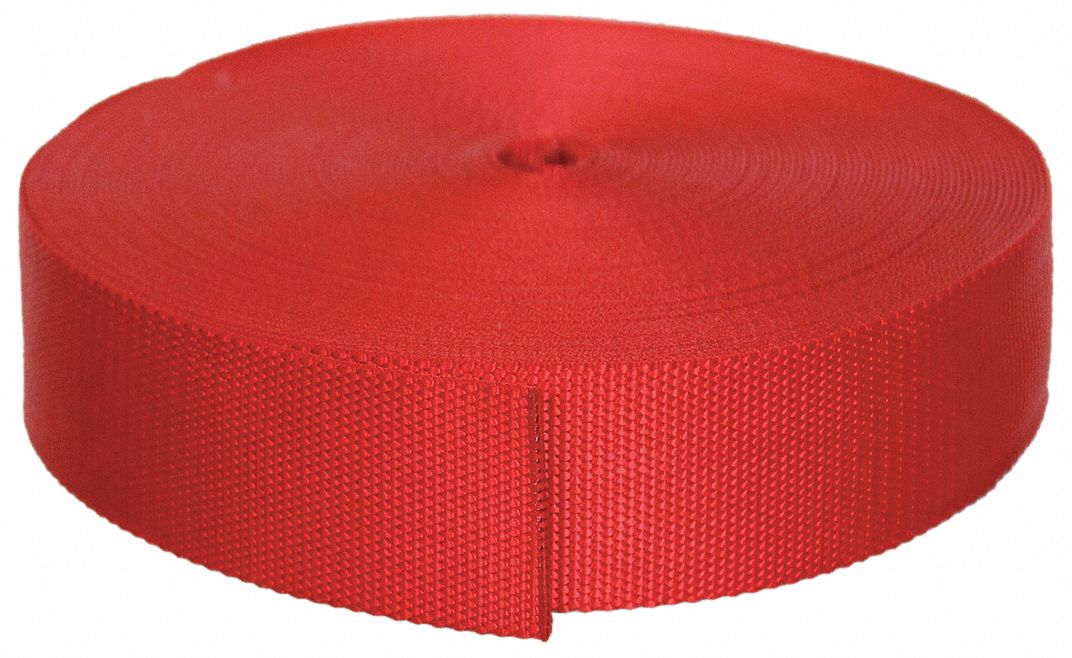 G2358 Webbing Nylon 1 1/2 W Red