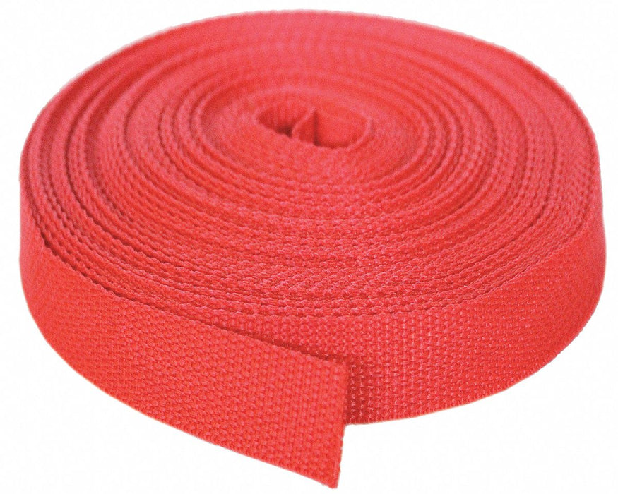G2366 Webbing Polypropylene 3/4 W Red