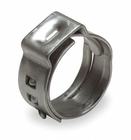 Single-Ear Clamp SS 27/64 Max OD PK100