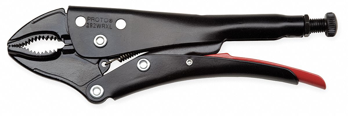 Locking Plier Plain Grip 7-15/32 L