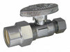 Water Supply Stop Brass 1/4-Turn 1/2 