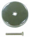 One-Hole Overflow Plate Kissler Brass