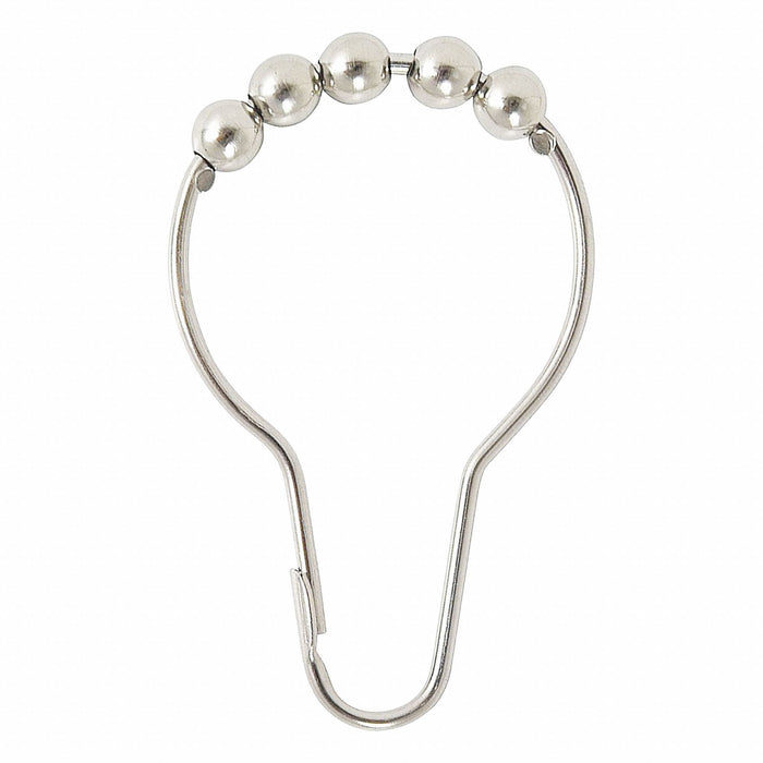 Shower Curtain Hooks 1 3/4 in W PK13